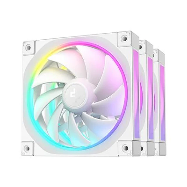 Вентилятор Deepcool FL12 WH 3IN1 White (6933412711094)
