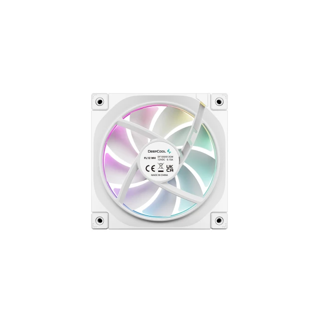 Вентилятор Deepcool FL12 WH 3IN1 White (6933412711094)