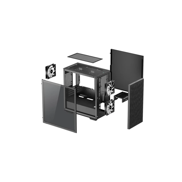 Корпус Deepcool MATREXX 40 3FS Black (6933412714569)