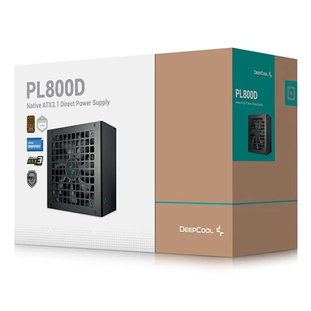 Блок живлення Deepcool PL800D 800 Вт 80 Plus Bronze (6933412721529)
