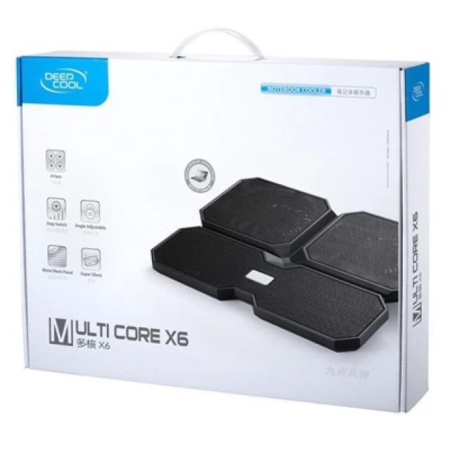 Підставка для ноутбука Deepcool Multicore X6 до 15.6