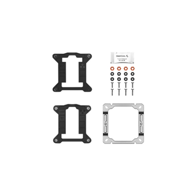 Кулер для процесора Deepcool AG400 BK LED Black (6933412727583)