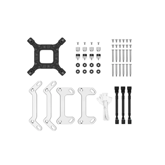 Жидкостная система охлаждения Deepcool LS720 SE WH White (6933412728016)