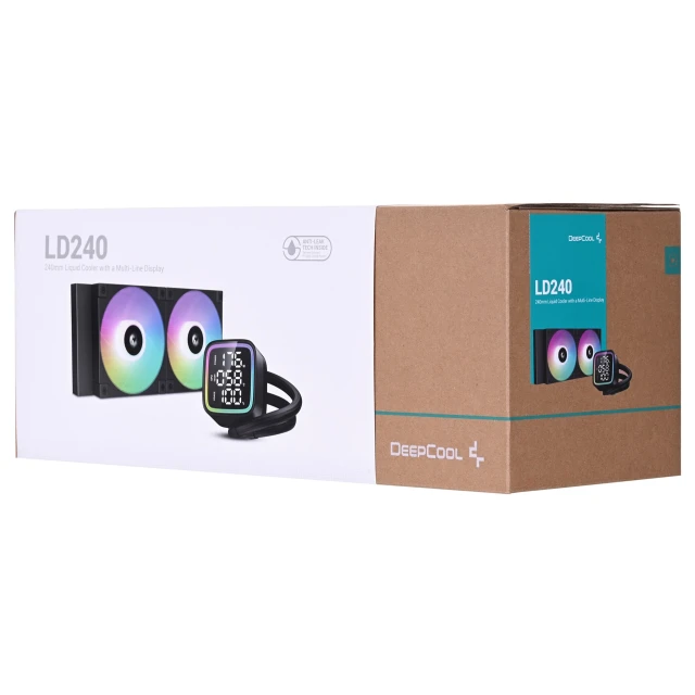 Жидкостное охлаждение процессора Deepcool LD240 (6933412728719)
