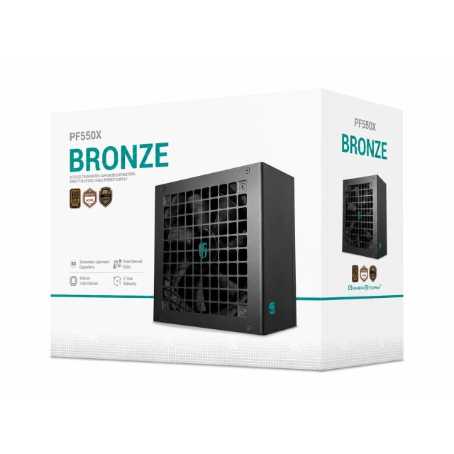 Блок живлення Deepcool PF550X (6933412756132)