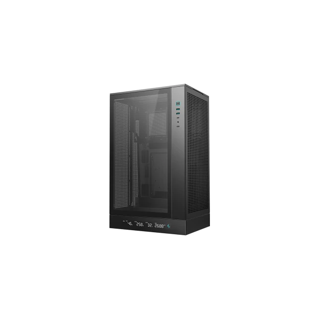 Корпус Deepcool CH270 DIGITAL Mini-Tower Black (6933412765257)