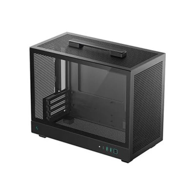Корпус Deepcool CH160 Plus Mini-ITX без БЖ Black (6933412765356)