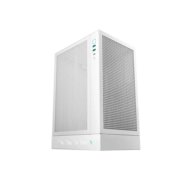 Корпус для ПК Deepcool CH170 Digital Mini ITX White (6933412774211)