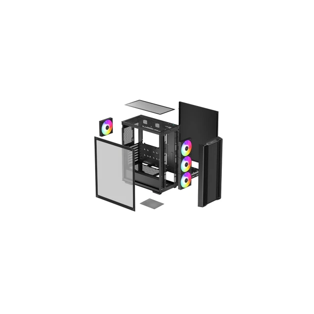 Корпус Deepcool CC560 ARGB V2 Black (6933412774570)