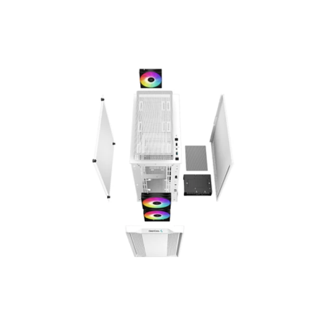 Корпус Deepcool CC360 Micro-ATX White (6933412774945)