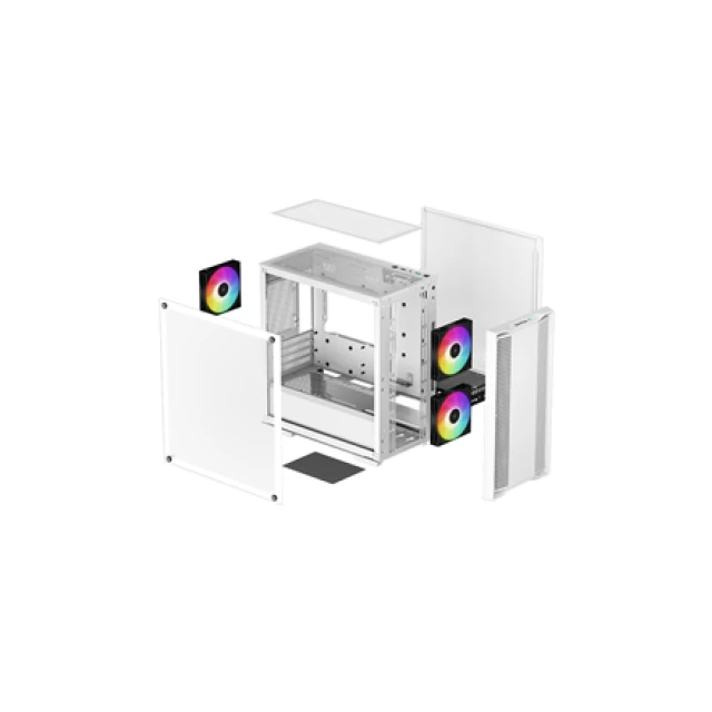 Корпус Deepcool CC360 Micro-ATX White (6933412774945)