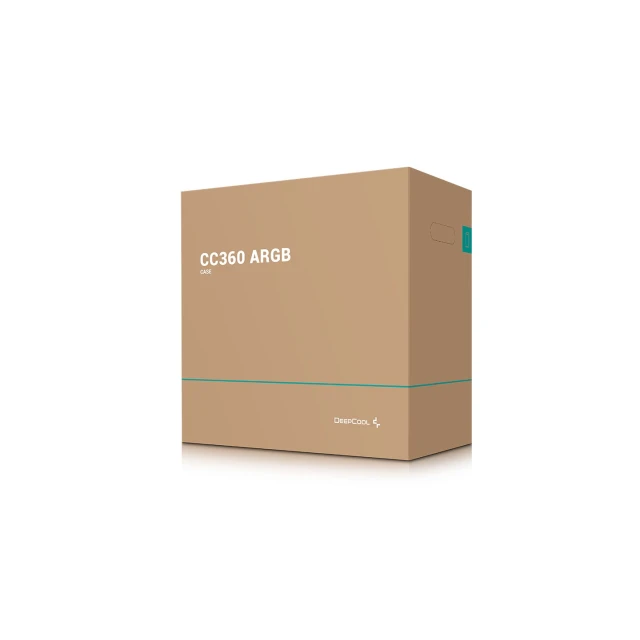 Корпус Deepcool CC360 Micro-ATX Black (6933412774976)