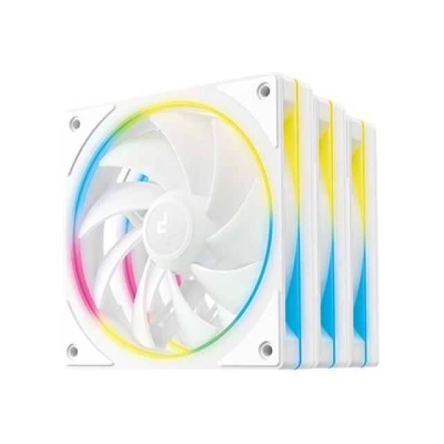 Вентилятор Deepcool FL12 SE WH 3IN1 White (6933412785323)