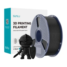 Філамент Sunlu PLA+ 1.75mm 1kg Black