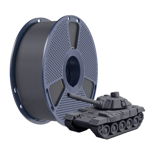 Филамент Sunlu PLA+ High-Speed 1.75mm 1kg Gray (6933582314439)