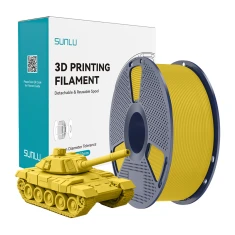 Філамент Sunlu PLA+ High-Speed 1,75mm 1kg Yellow (PLA+ H-S Y)