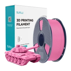 Філамент Sunlu PLA+ High-Speed 1.75mm 1kg Pink (PLA+ H-S P)