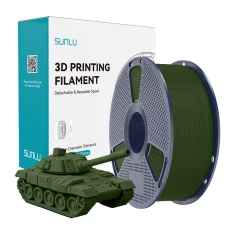 Філамент SUNLU PLA+ High-Speed 1.75mm 1kg Green (PLA+ H-S OG)