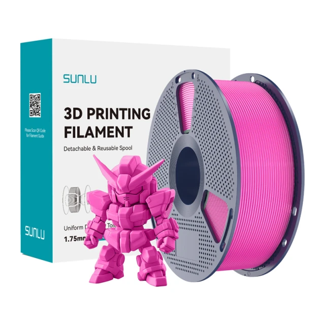 Філамент Sunlu PLA+ 2.0 1.75mm 1kg Magenta (6933582314798)