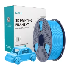 Філамент Sunlu PETG 1.75mm 1kg Cyan (PETG C)