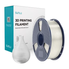 Філамент Sunlu PETG 1.75mm 1kg Transparent (6933582315146)