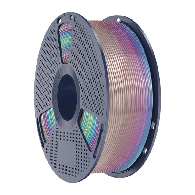 Филамент Sunlu PLA 1.75mm 1kg Rainbow 04 Transparent (PLA T R 04)