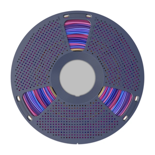 Филамент Sunlu PLA+ Silk 1.75mm 1kg Rainbow 02 (6933582315542)