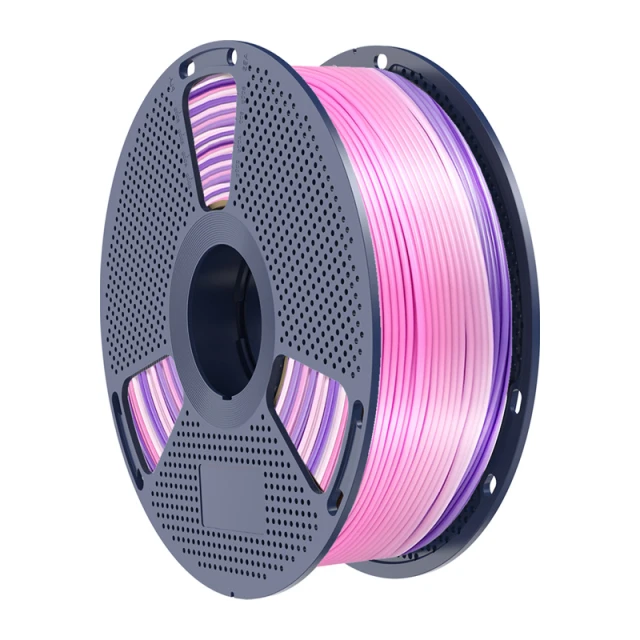 Філамент SUNLU PLA+ Silk 1.75mm 1kg Rainbow 03