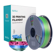 Філамент Sunlu PLA+ Silk 1.75mm 1kg Rainbow 06 (PLA+ Silk R 06)