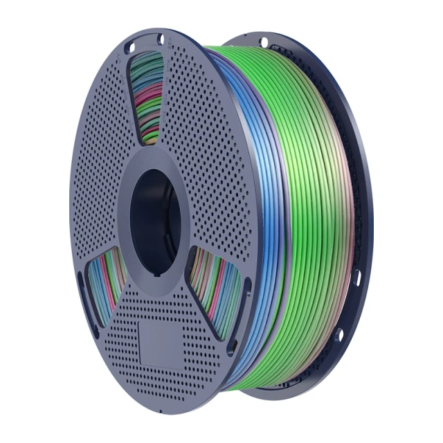 Філамент Sunlu PLA+ Silk 1.75mm 1kg Rainbow 06 (PLA+ Silk R 06)