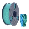 Філамент Sunlu PLA+ Silk Dual Color 1.75mm 1kg Blue-Green (PLA+ Silk DC Blu G)