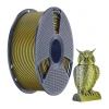 Філамент SUNLU PLA+ Silk Dual Color 1.75mm 1kg Black-Gold (PLA+ Silk DC B Go)