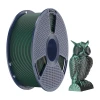 Філамент SUNLU PLA+ Silk Dual Color 1.75mm 1kg Black/Green (PLA+ Silk DC B G)