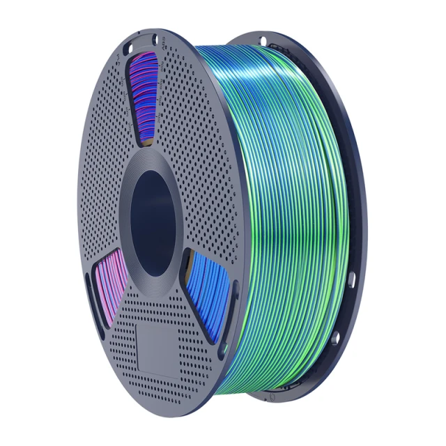 Філамент Sunlu PLA+ Silk Tri-Color 1.75mm 1kg (6933582315696)