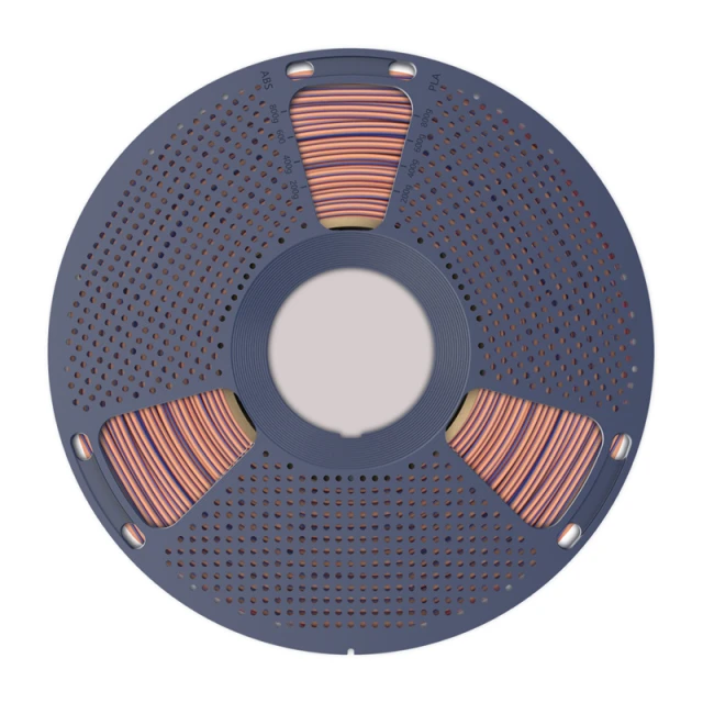 Філамент SUNLU PLA+ Silk Tri-Color 1.75mm 1kg Multicolor (PLA+ Silk TC O Blu G)