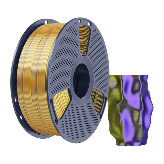 Филамент SUNLU PLA+ Silk Tri-Color 1.75mm 1kg (6933582315733)