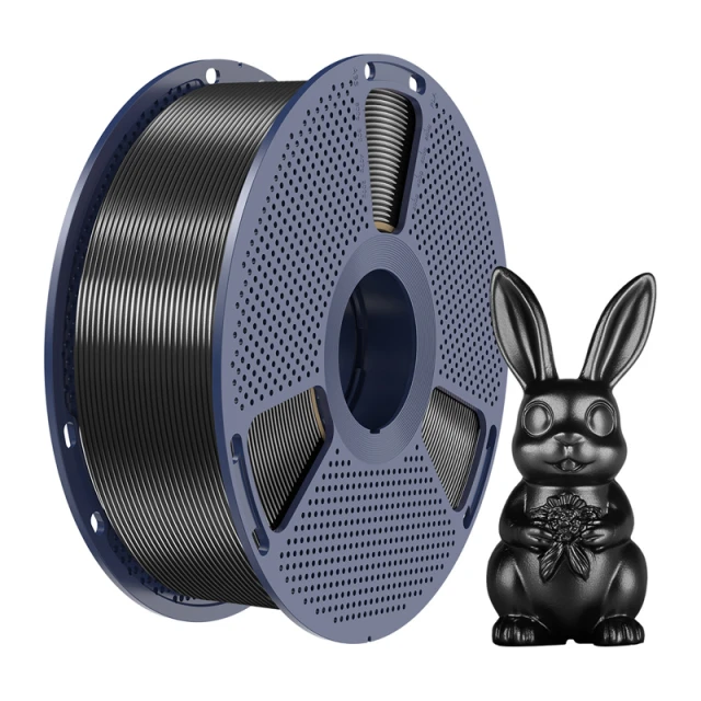 Филамент Sunlu PLA+ Silk 1.75mm 1kg Black (PLA+ Silk B)