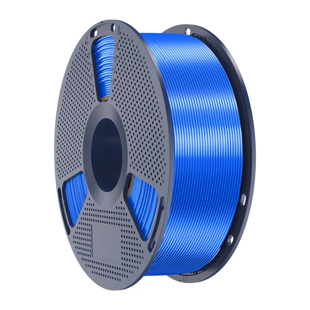 Філамент Sunlu PLA+ Silk 1.75mm 1kg Blue (PLA+ Silk Blu)