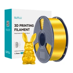 Філамент Sunlu PLA+ Silk 1,75mm 1kg Gold (PLA+ Silk LG)