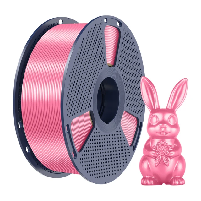 Філамент Sunlu PLA+ Silk 1.75mm 1kg Pink (PLA+ Silk P)