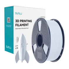 Філамент Sunlu PLA High-Speed 1.75mm 1kg White (PLA H-S W)