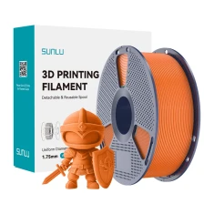Філамент Sunlu PLA+ 1.75mm 1kg Orange (PLA+ SO)