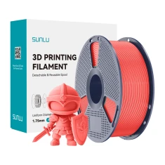 Філамент Sunlu PLA+ 1.75mm 1kg Red (PLA+ CR)
