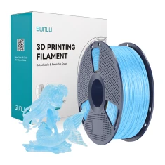 Філамент SUNLU PLA 1.75mm 1kg Blue (PLA Twinkling Blu)