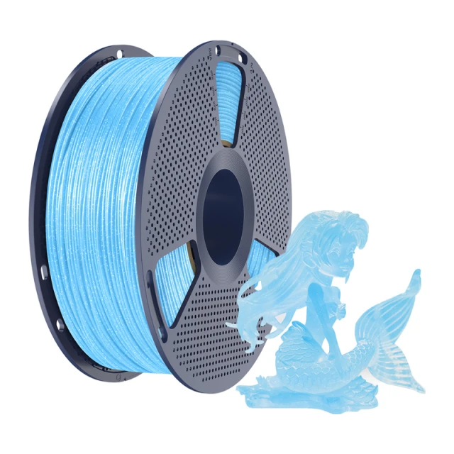 Філамент SUNLU PLA 1.75mm 1kg Blue (PLA Twinkling Blu)