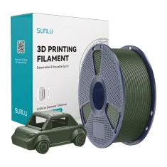 Філамент SUNLU PETG 1.75mm 1kg Olive (PETG OG)