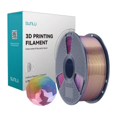 Філамент Sunlu PLA+ Silk Forth-Color 1.75mm 1kg Multicolor (PLA+)