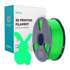 Філамент Sunlu PLA Glow In The Dark 1.75 мм 1 кг Green (PLA Glow FG)