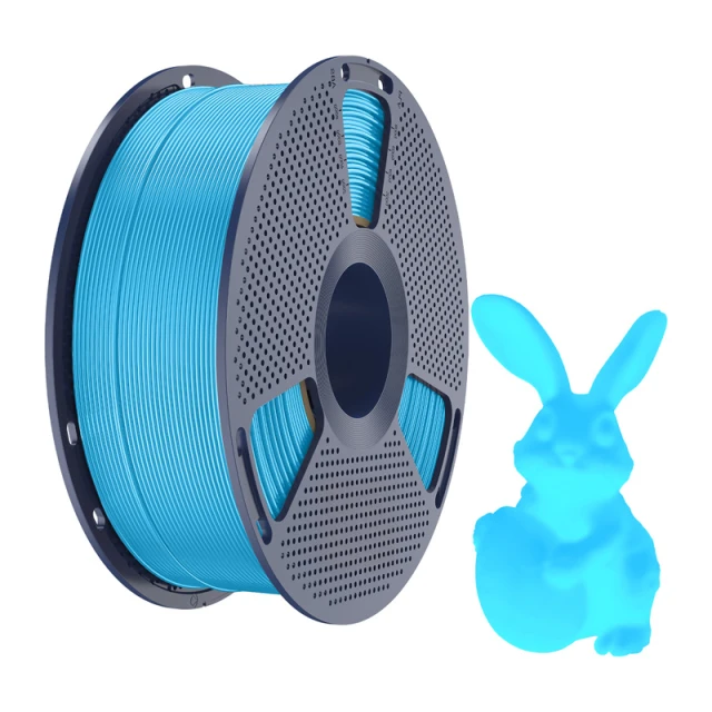 Филамент SUNLU PLA Glow In The Dark 1.75mm 1kg Blue (PLA Glow TB)