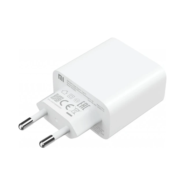 Мережевий зарядний пристрій Xiaomi Mi 33W USB-C | USB-A White (BHR4996GL)